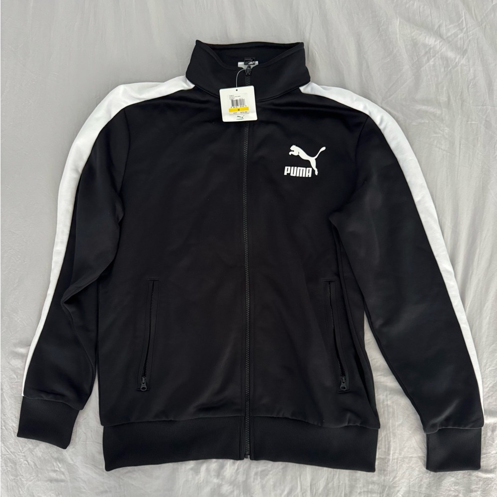 Puma Black and White Windbreaker Jacket